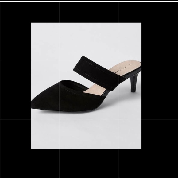 Preview Collection Shoes - PREVIEW | Mid heel suede mules